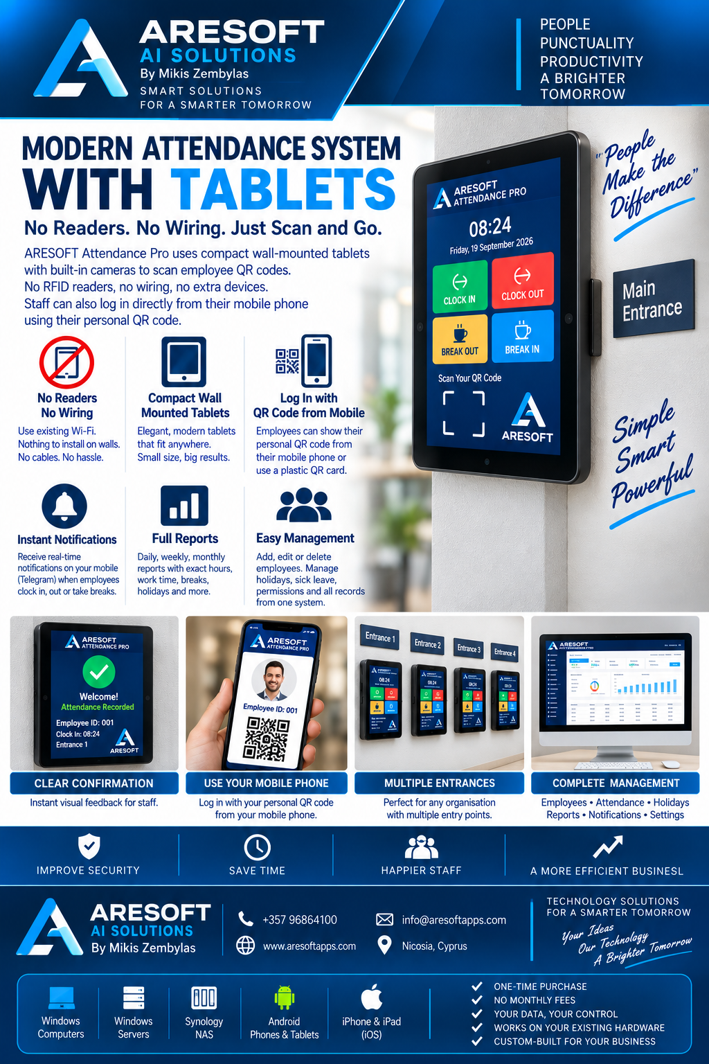 ARESOFT Attendance Pro brochure